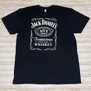 Jack Daniel’s Old No 7 American Apparel Black Tshirt Sz XL 🥃🔥